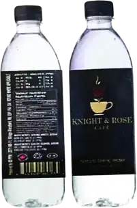 Water at Knight & Rose Café