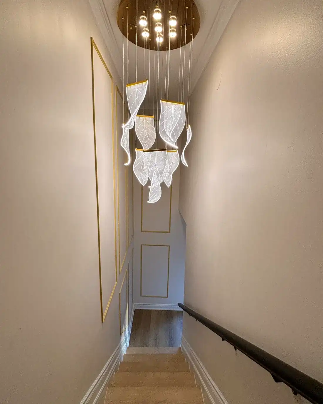 The entrance and stairway to Knight & Rose Café on Queen Street South, Streetsville.